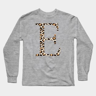 Epsilon Cheetah Greek Letter Long Sleeve T-Shirt